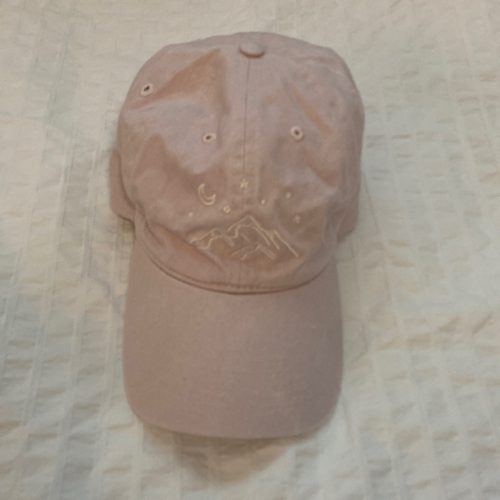 Embroidered Pink Baseball Cap - Picture 2 of 4